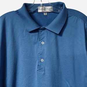 Fairway & Greene Blue Polo Golf Shirt Size XXL